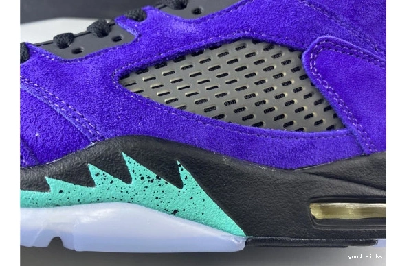 Alternate 136027-500 Air Jordan Grape Retro 5 136027-500 0328